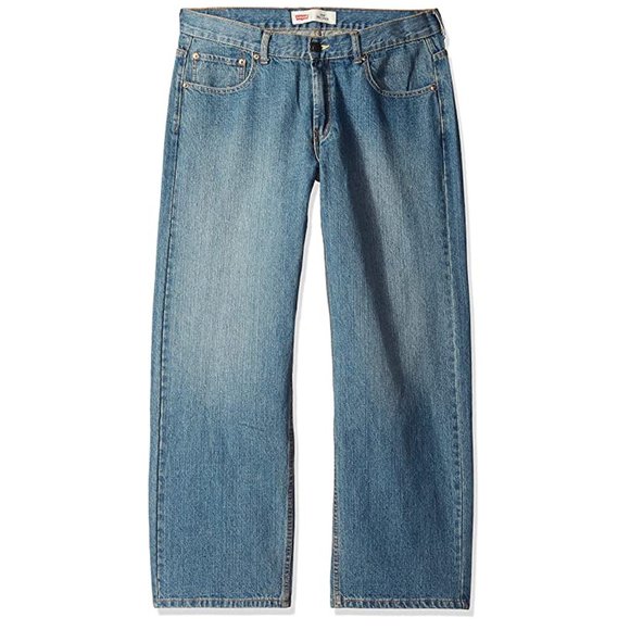 Levi's Other - Levis Boys Husky 550 Relaxed Fit Tapered Jeans Denim 16H 34 x 28 Loose C…